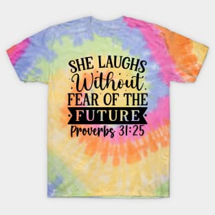 She Laughs Proverbs 31 T-Shirt